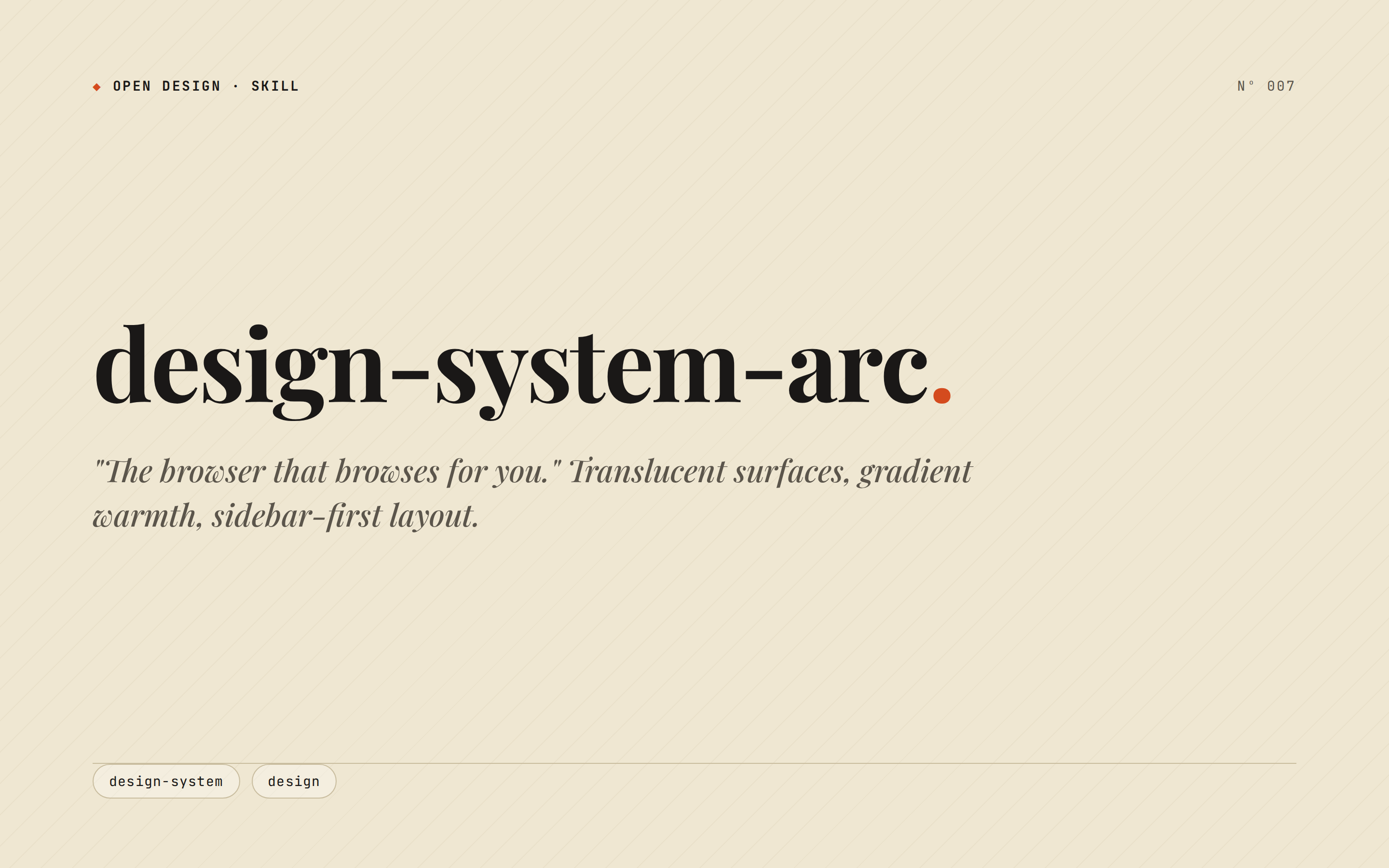 Arc Browser preview