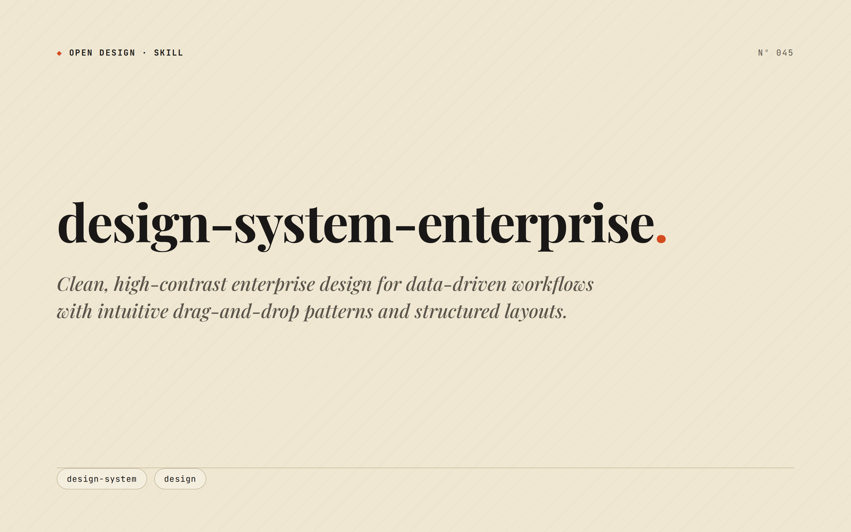 Enterprise preview