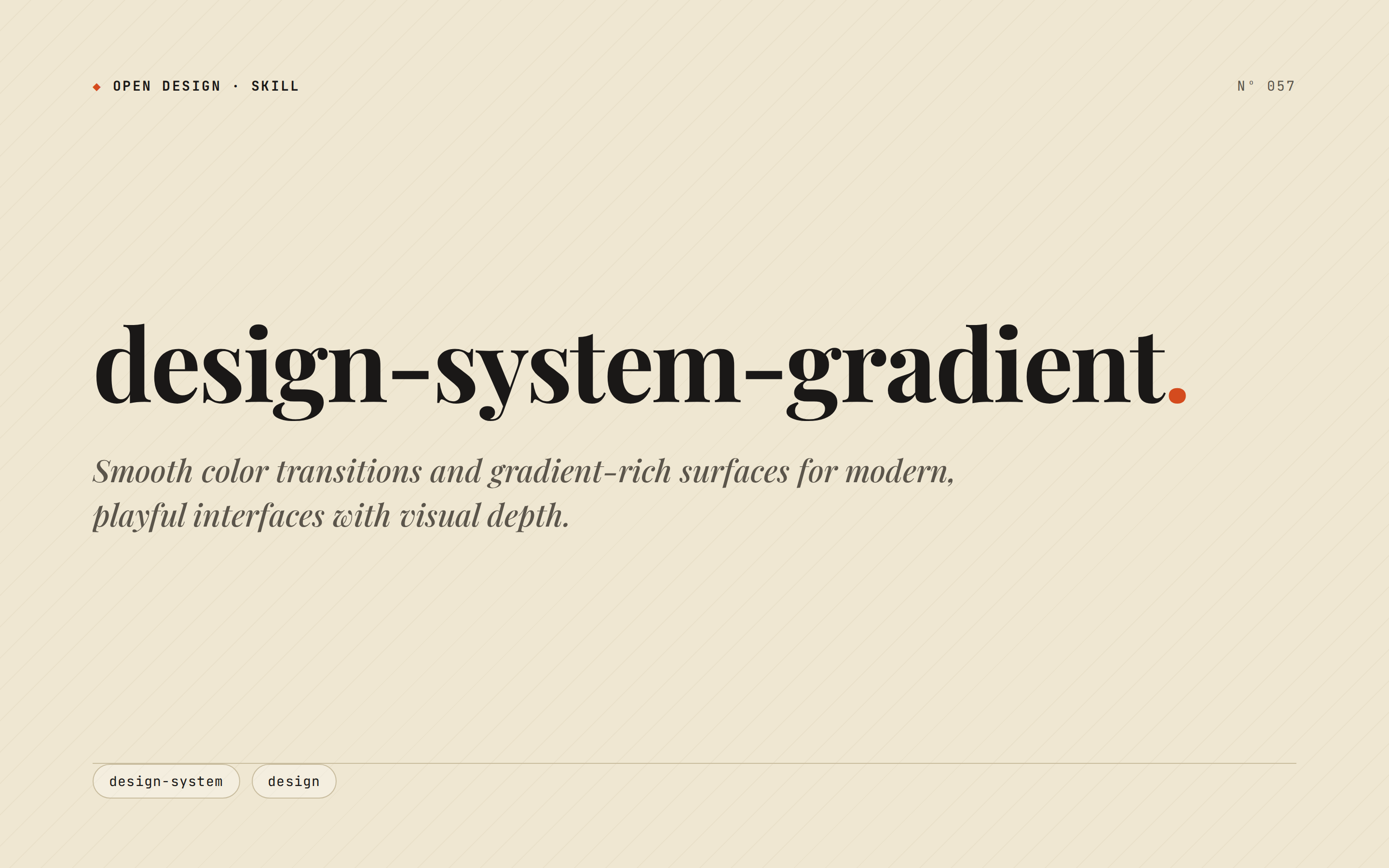 Gradient preview