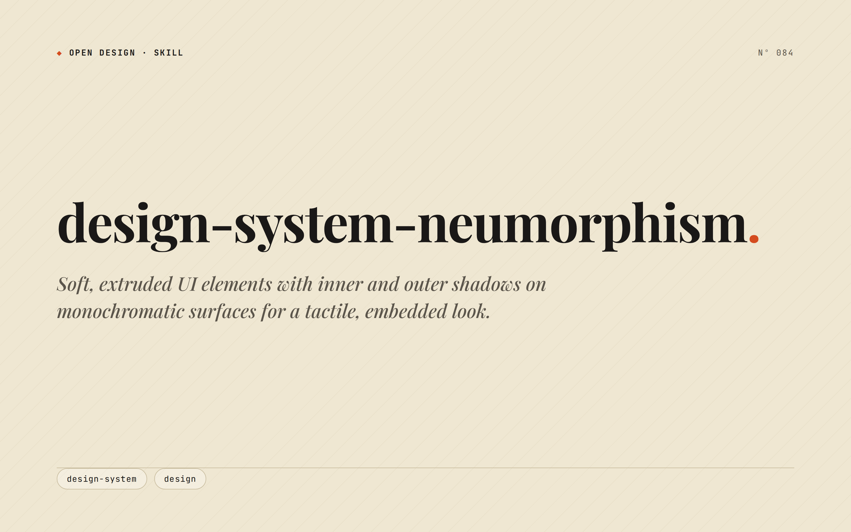 Neumorphism preview