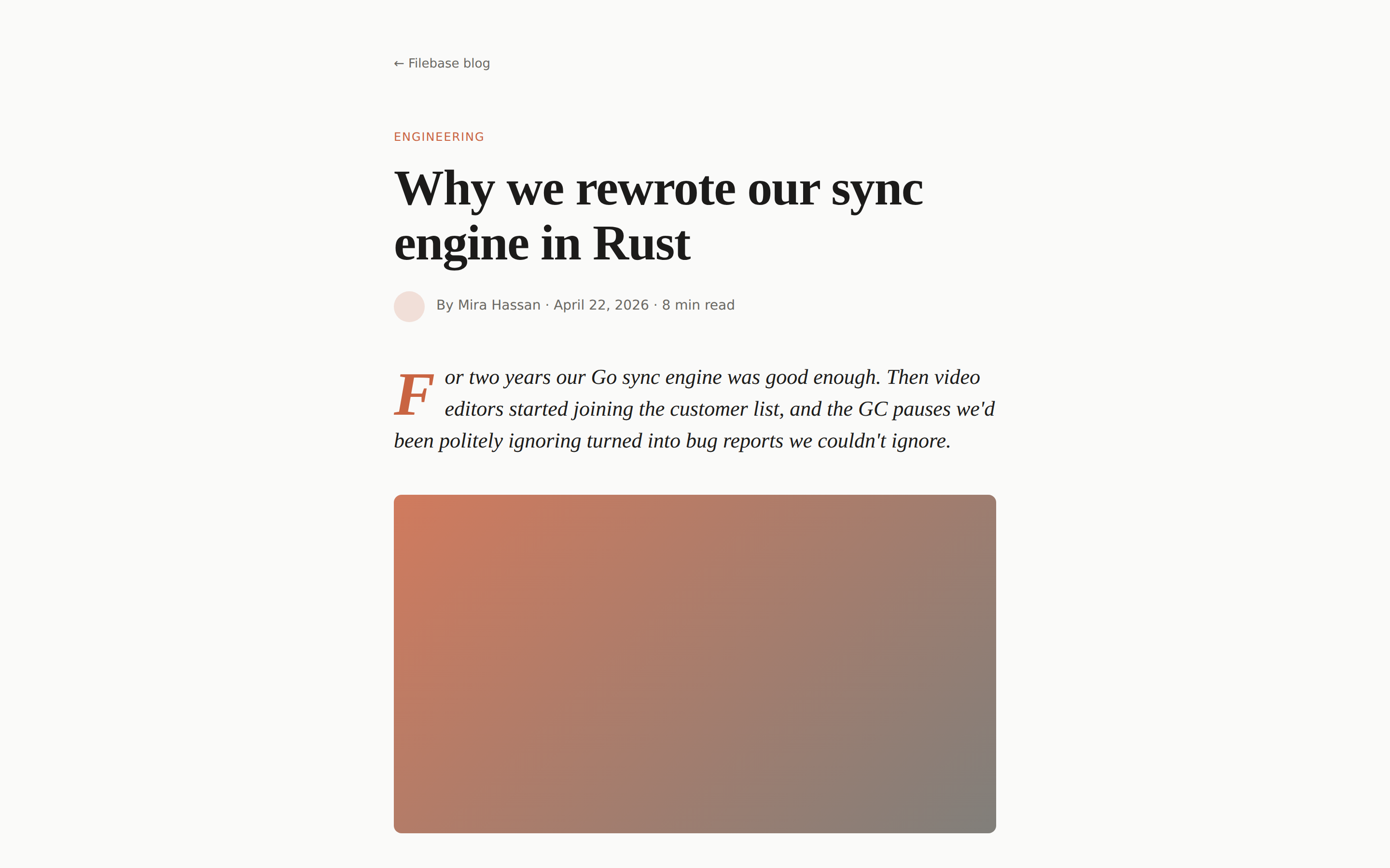Blog Post preview