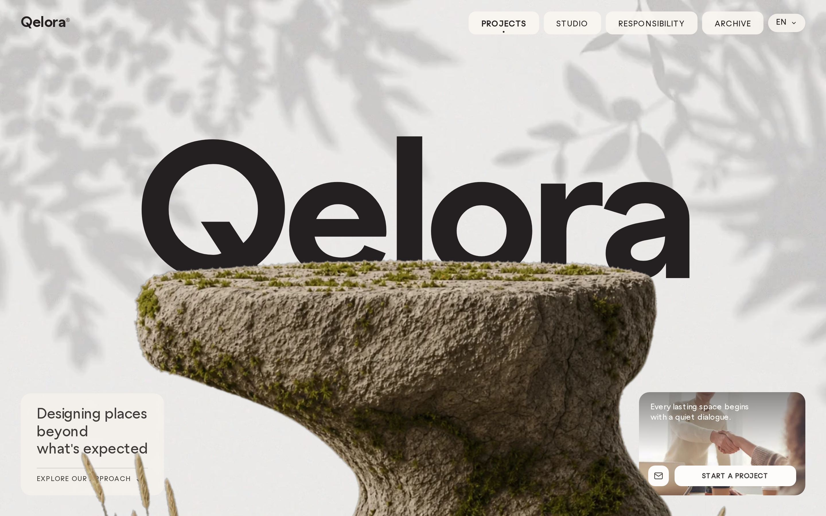Layered Depth — Qelora Architecture Studio preview